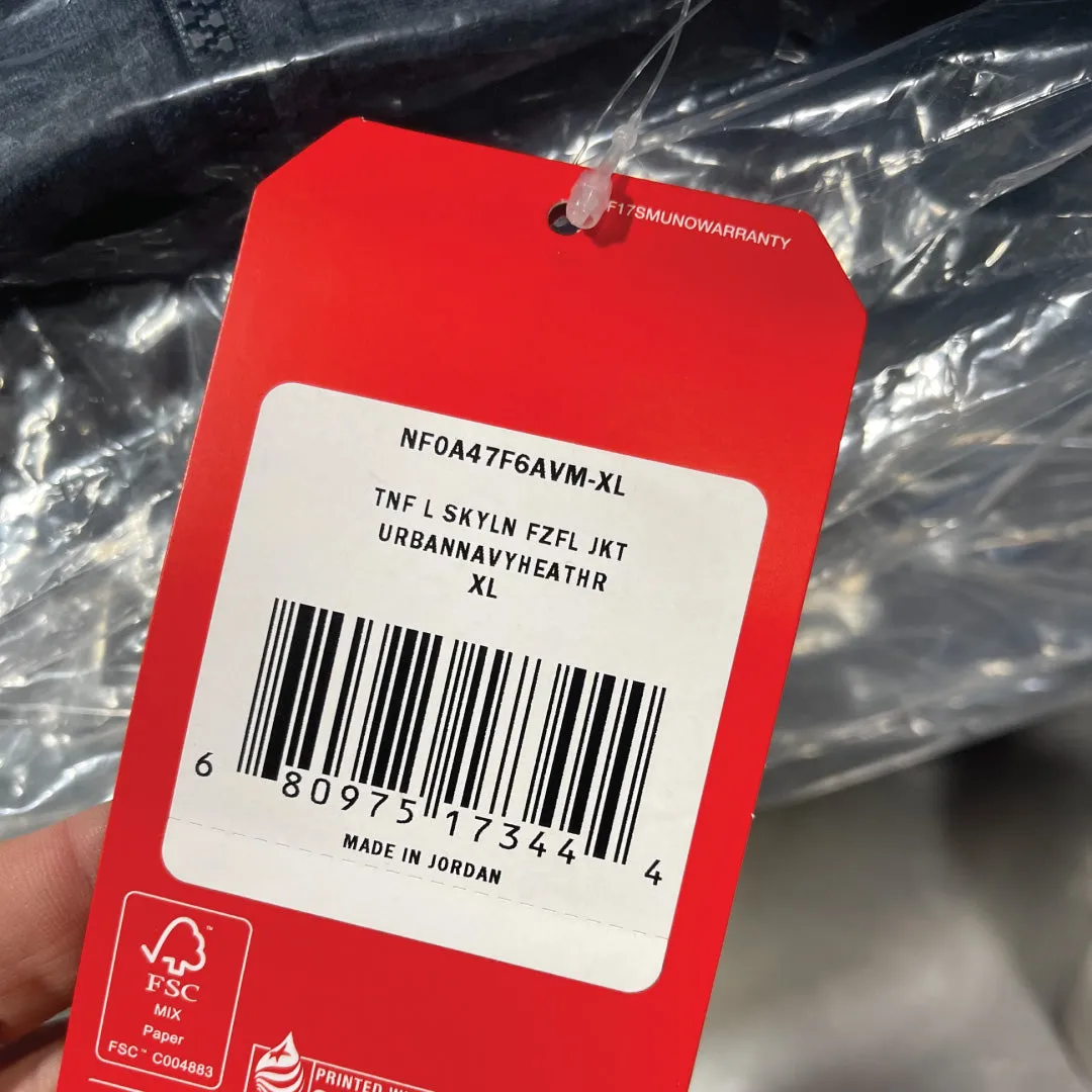13 Women's Northface Jackets Embroidered
