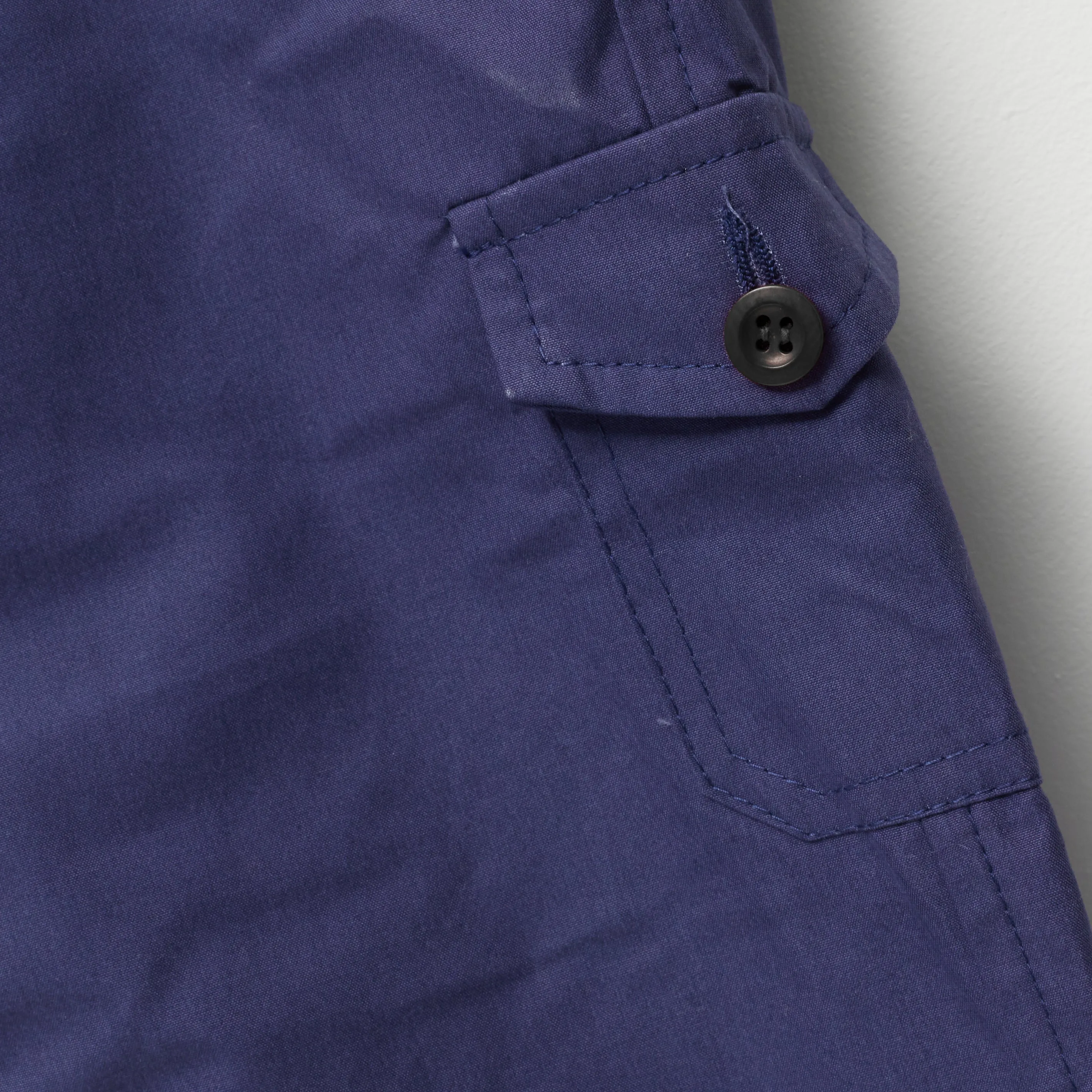 Albion 04 Navy Luxury Peached Cotton Utility Trouser