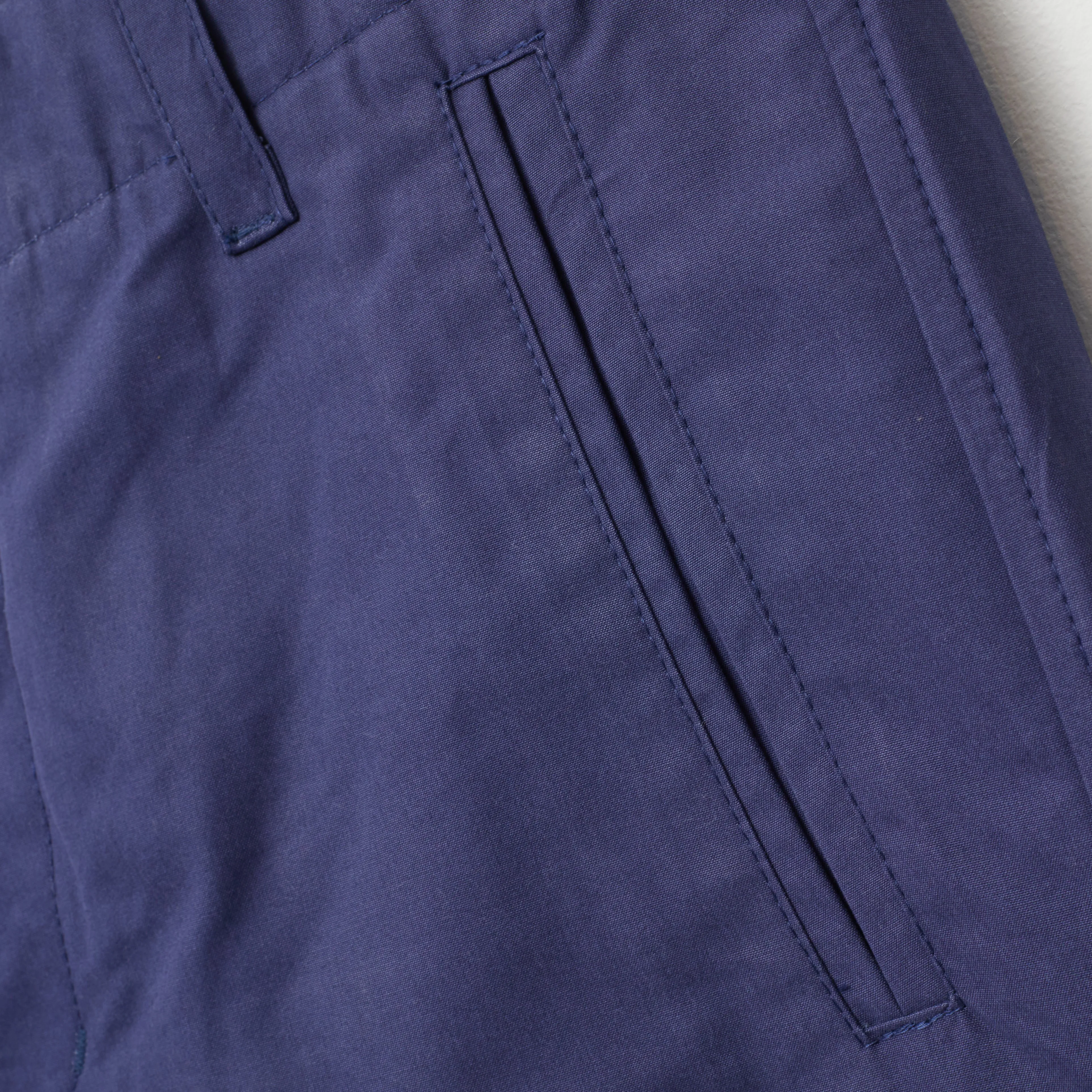 Albion 04 Navy Luxury Peached Cotton Utility Trouser