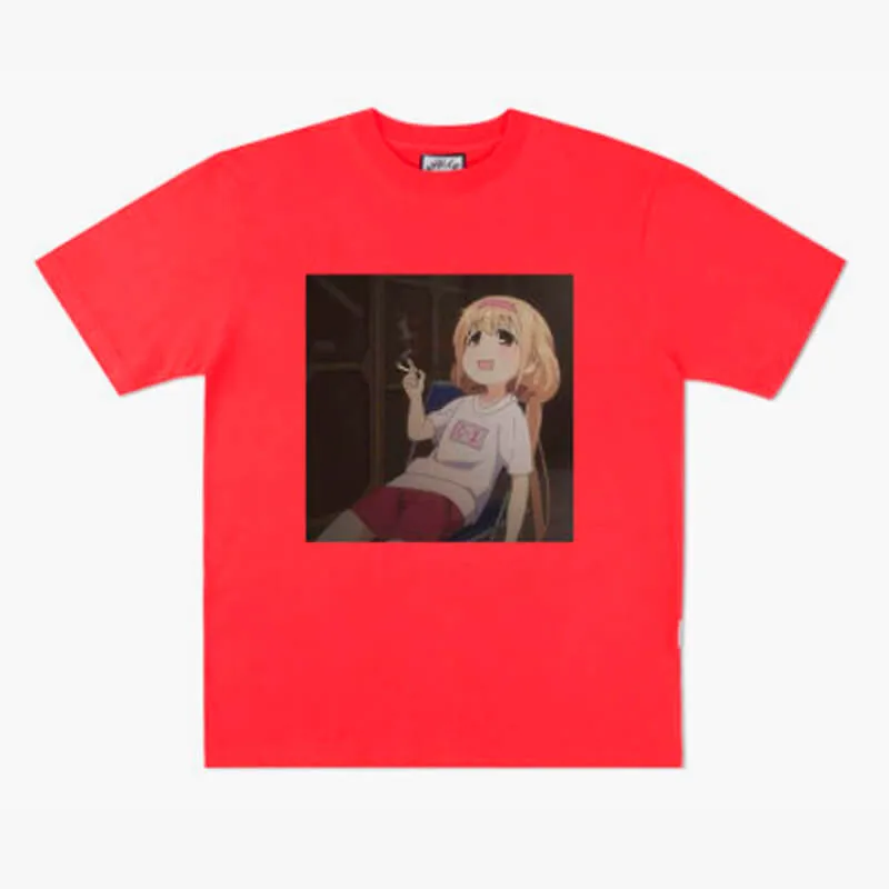 Anime Girl Smokin Animecore T-Shirt