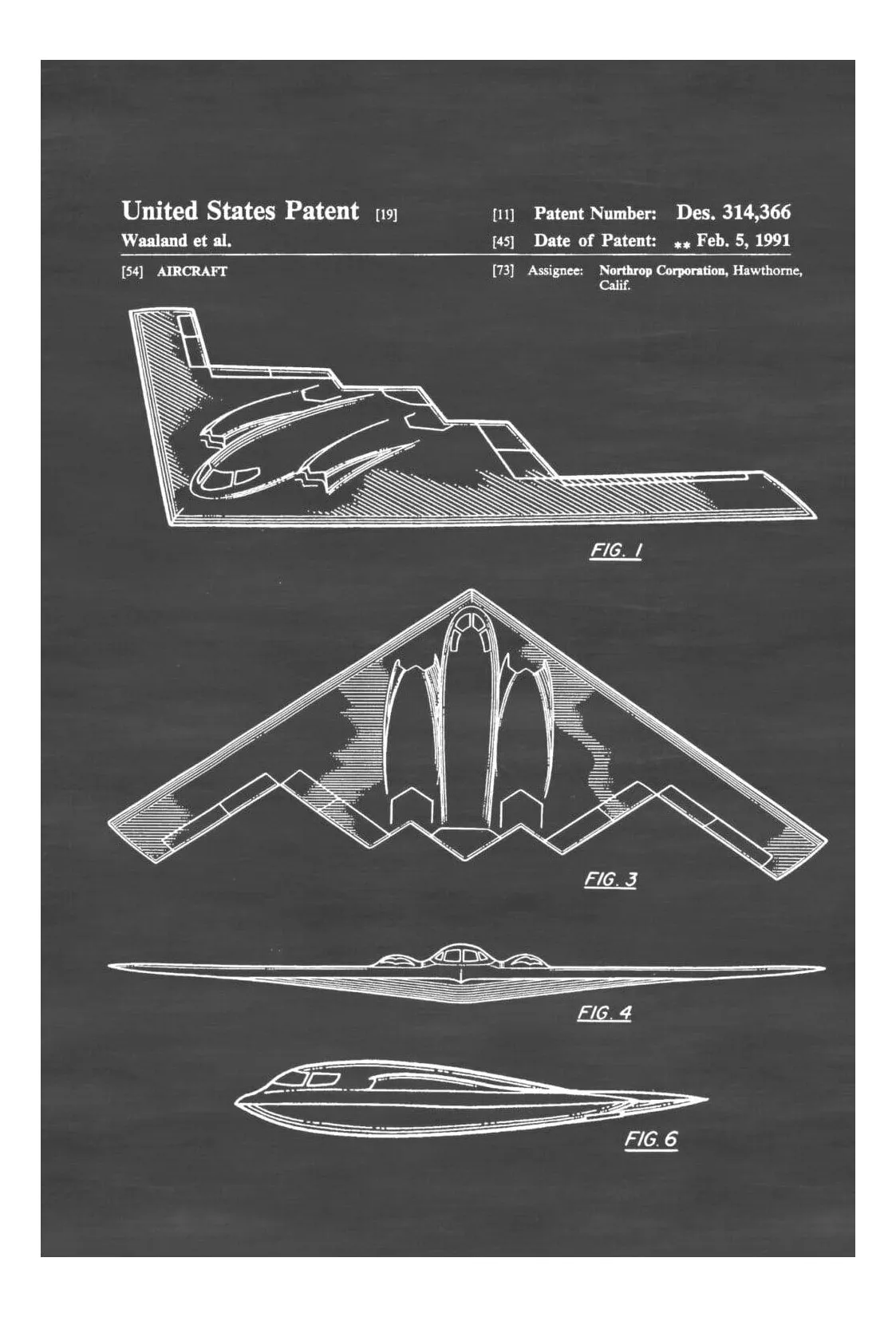 B-2 Bomber Patent - Airplane Blueprint, Aviation Art, Airplane Art,  Pilot Gift, Aircraft Decor, Airplane Poster, Northrop, Air Force