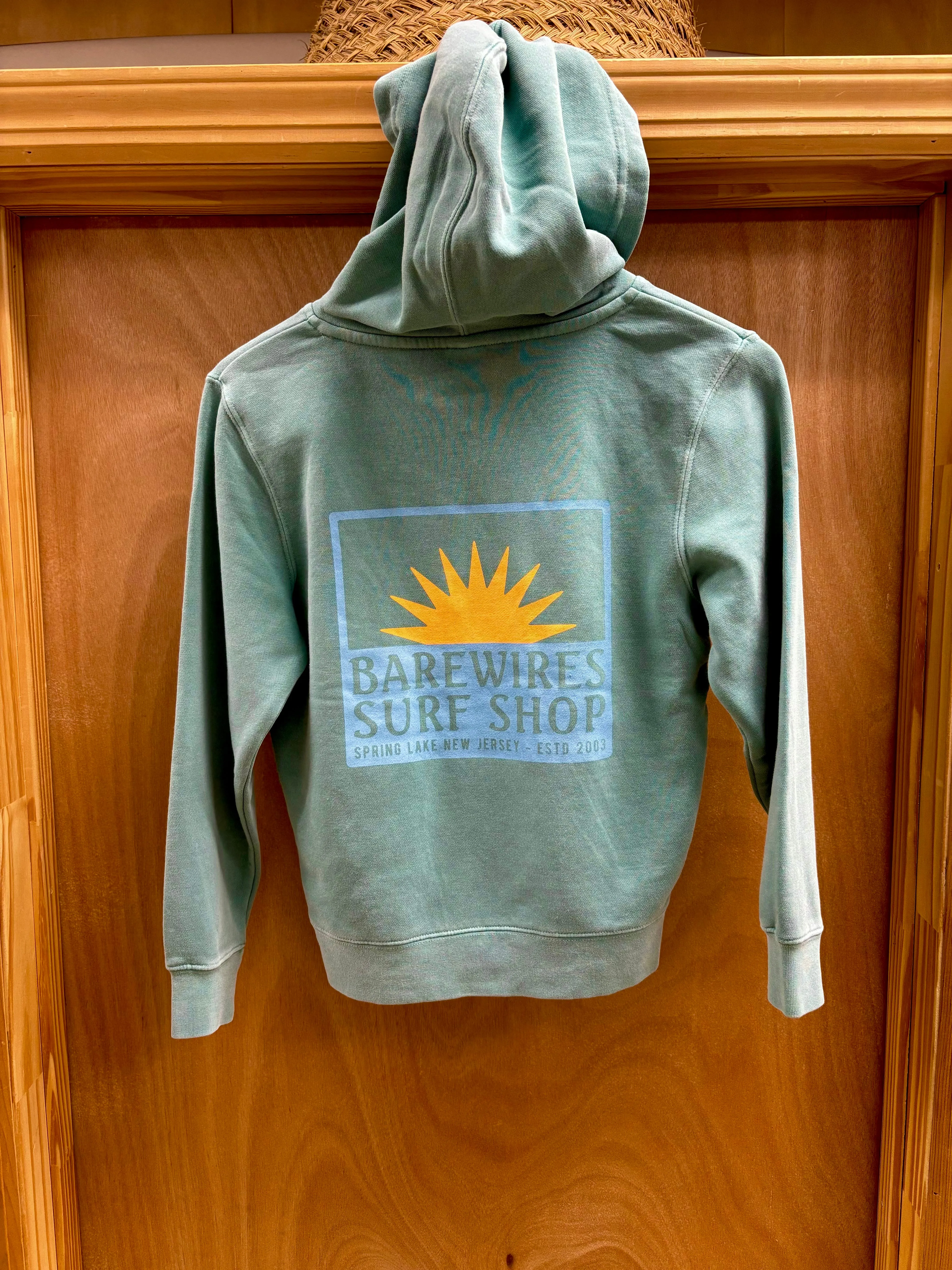 Bare Wires Youth Sunrise Hoodie-Mint