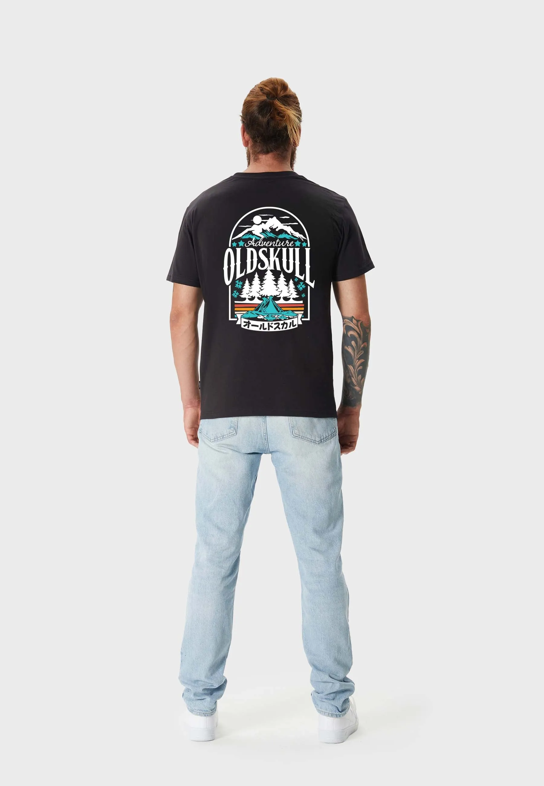Base Champ Backprint T-Shirt Black