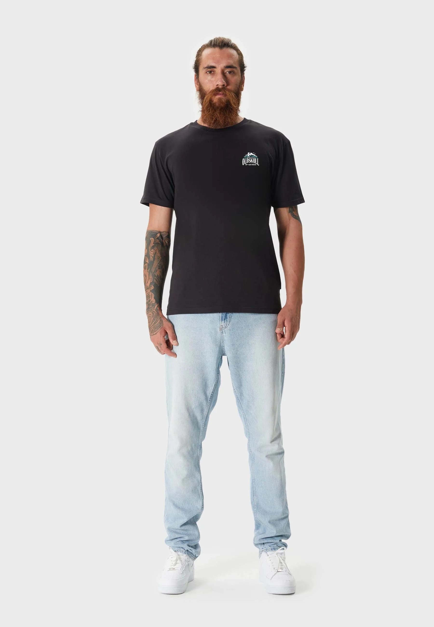 Base Champ Backprint T-Shirt Black