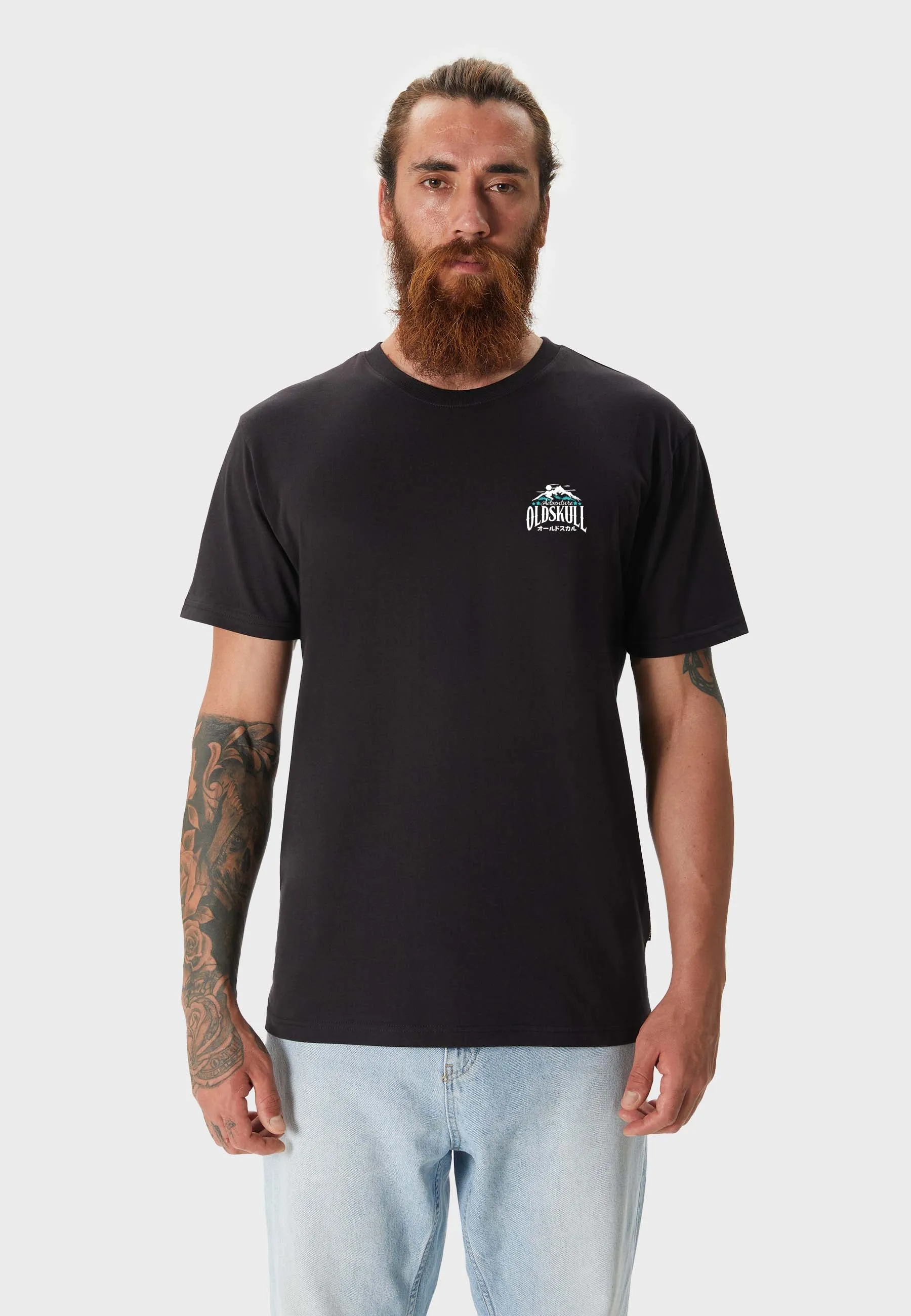 Base Champ Backprint T-Shirt Black