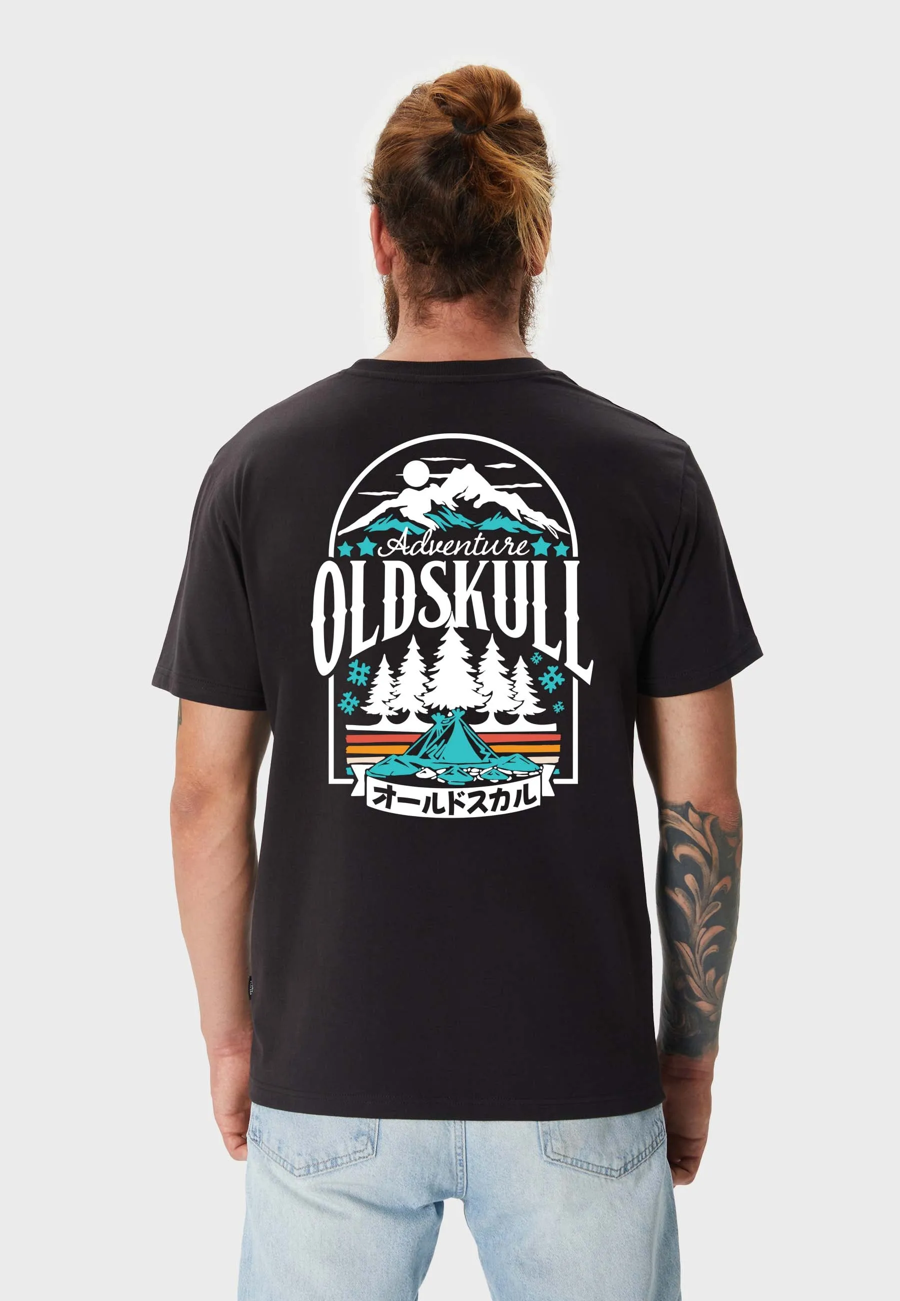 Base Champ Backprint T-Shirt Black