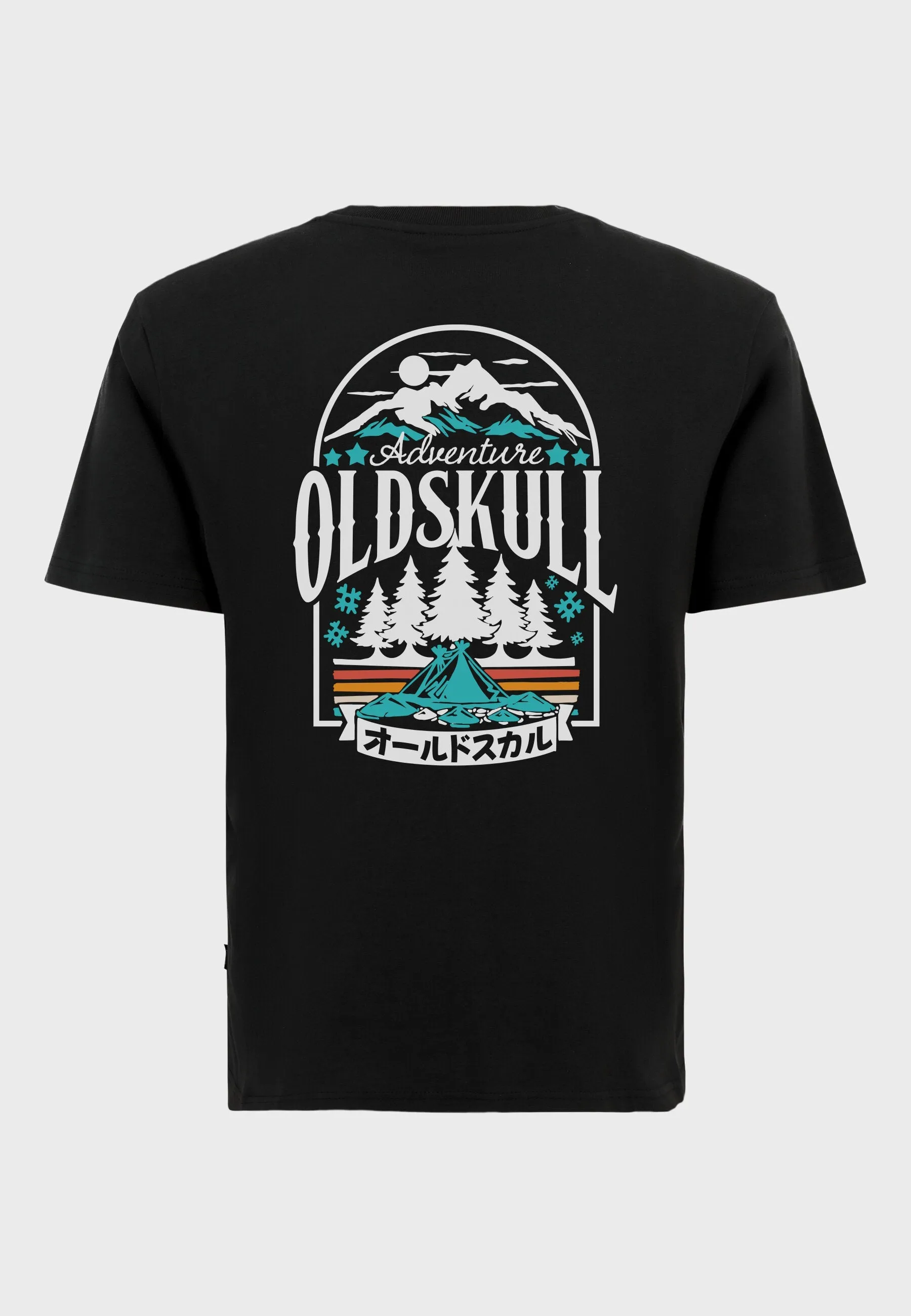 Base Champ Backprint T-Shirt Black