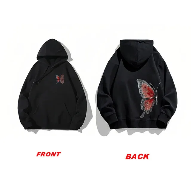 Butterfly Couple Hoodies