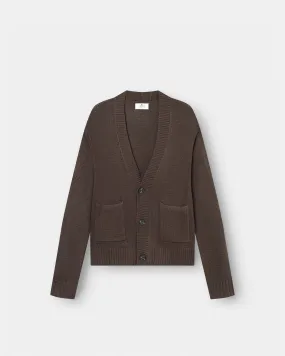 Cardigan With Pockets Brun