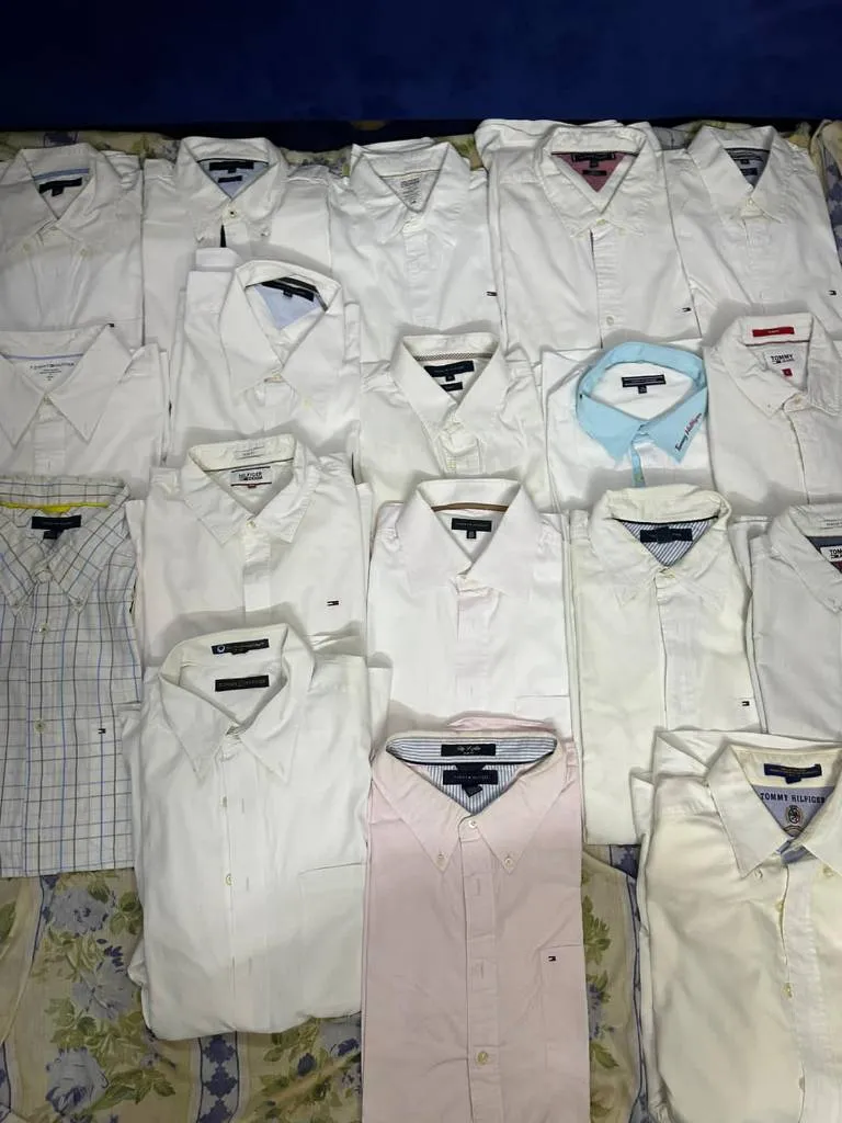 Cotton white shirts Ralph Lauren/Tommy - 46 pcs