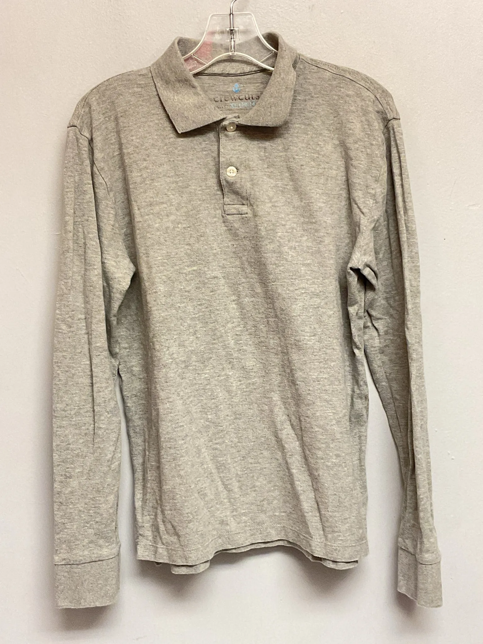 Crew Cuts Size 12 Gray Cotton Big Boys Shirts & Polos