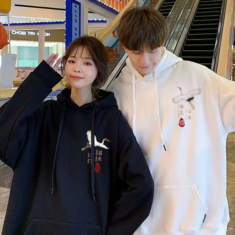 Japanese Cute Couple Hoodies