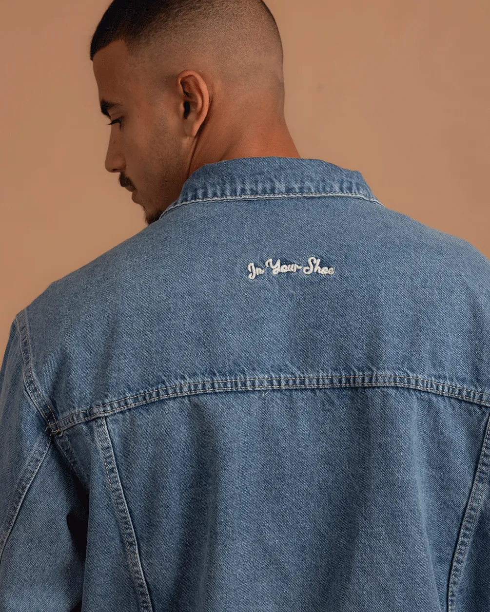 Light Blue Oversized Denim Jacket