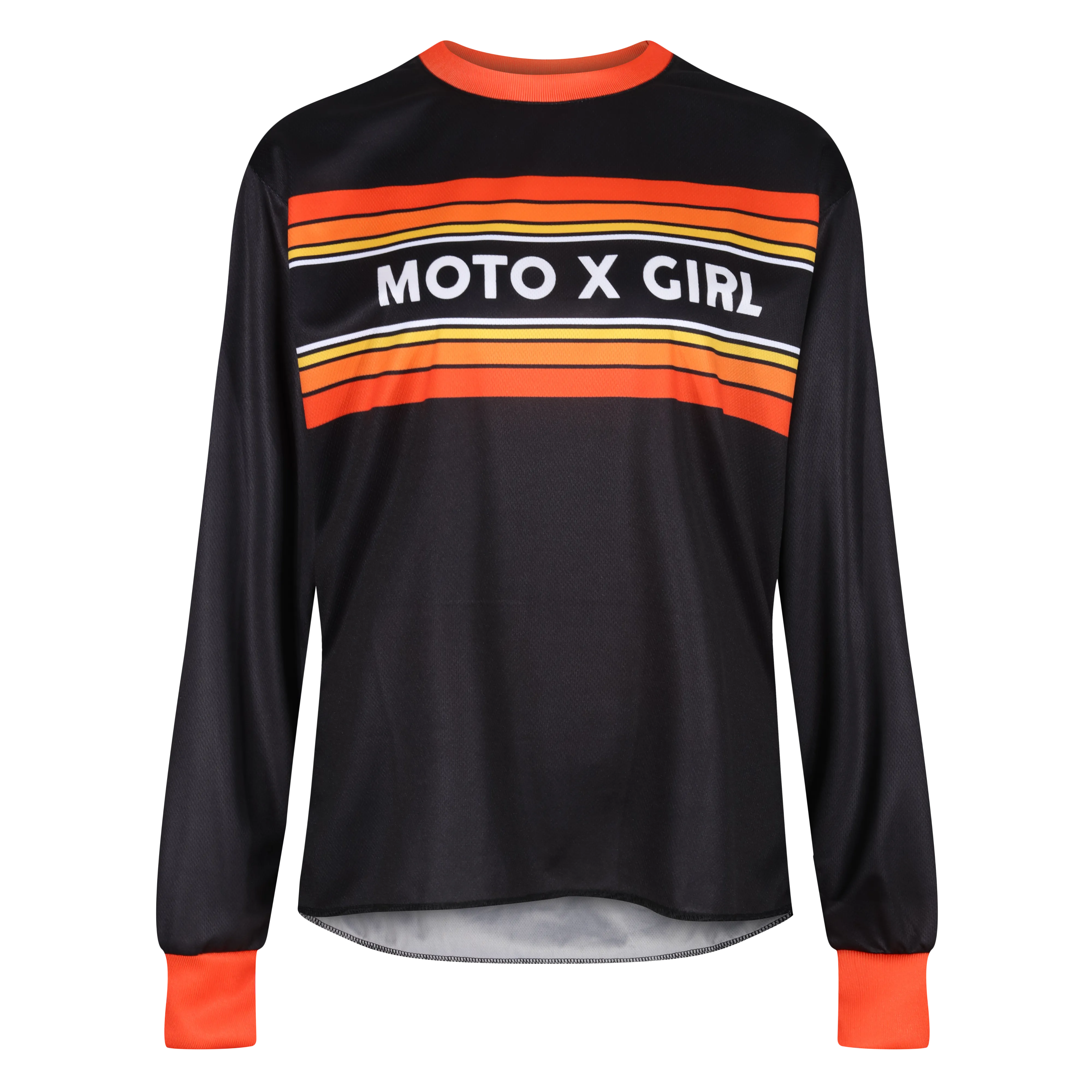 MX Shirt Chequered Orange
