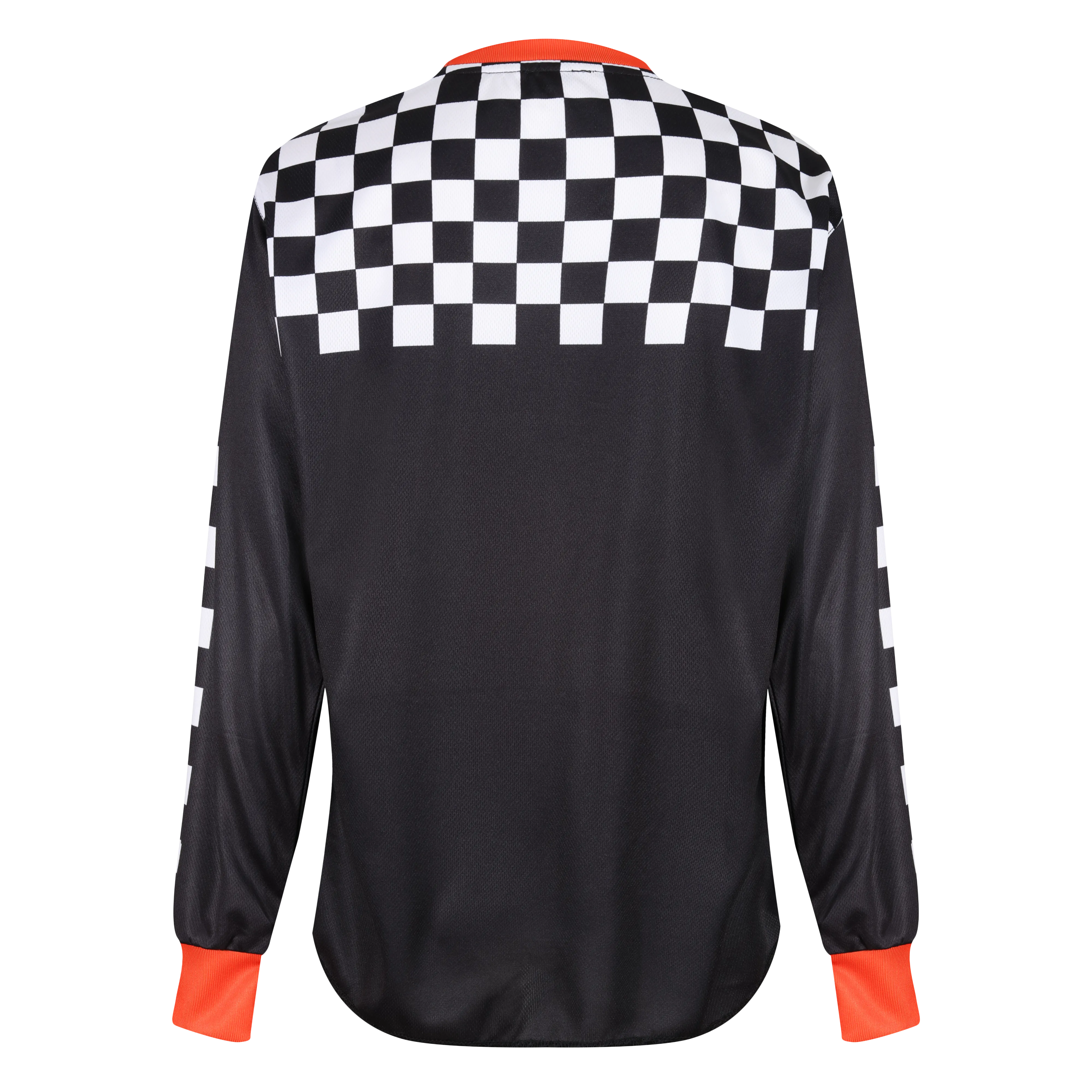 MX Shirt Chequered Orange
