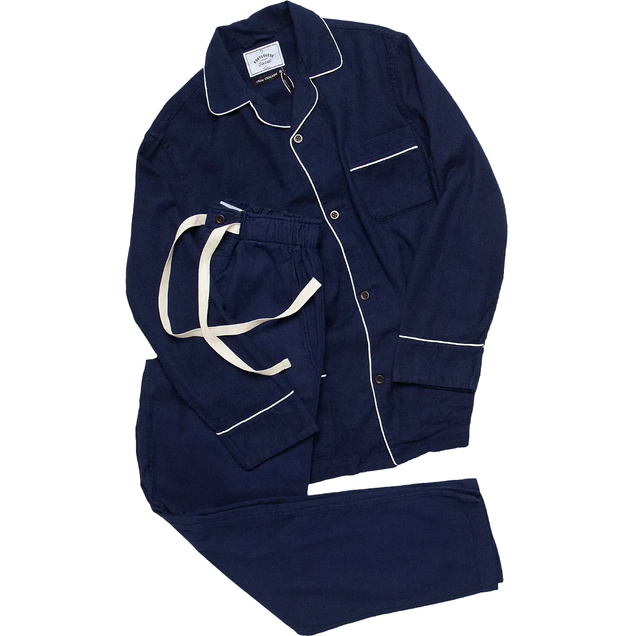 Pajama Flannel Trouser - Navy
