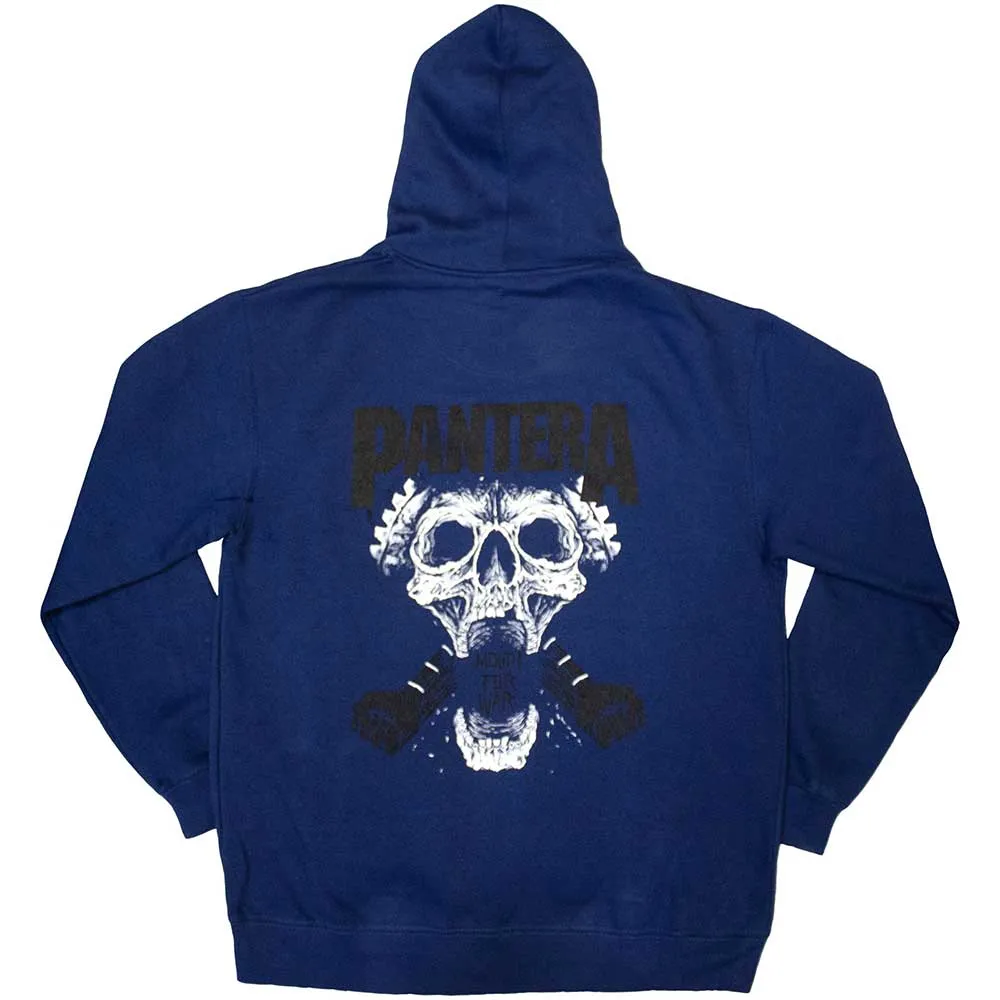 Pantera "Mouth For War" Blue Pullover Hoodie