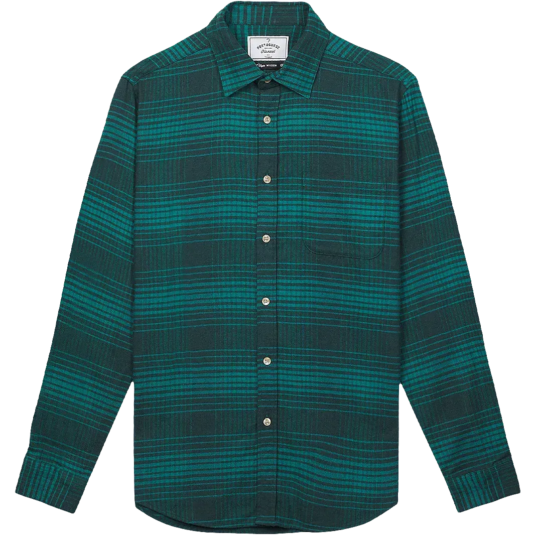 Paralele Brushed Flannel - Green