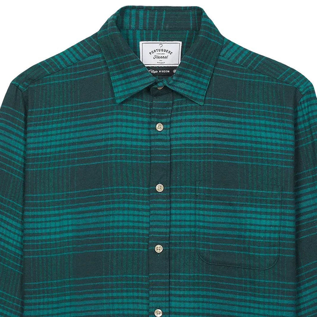 Paralele Brushed Flannel - Green