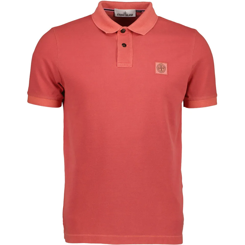 Pigment Dye Polo Shirt