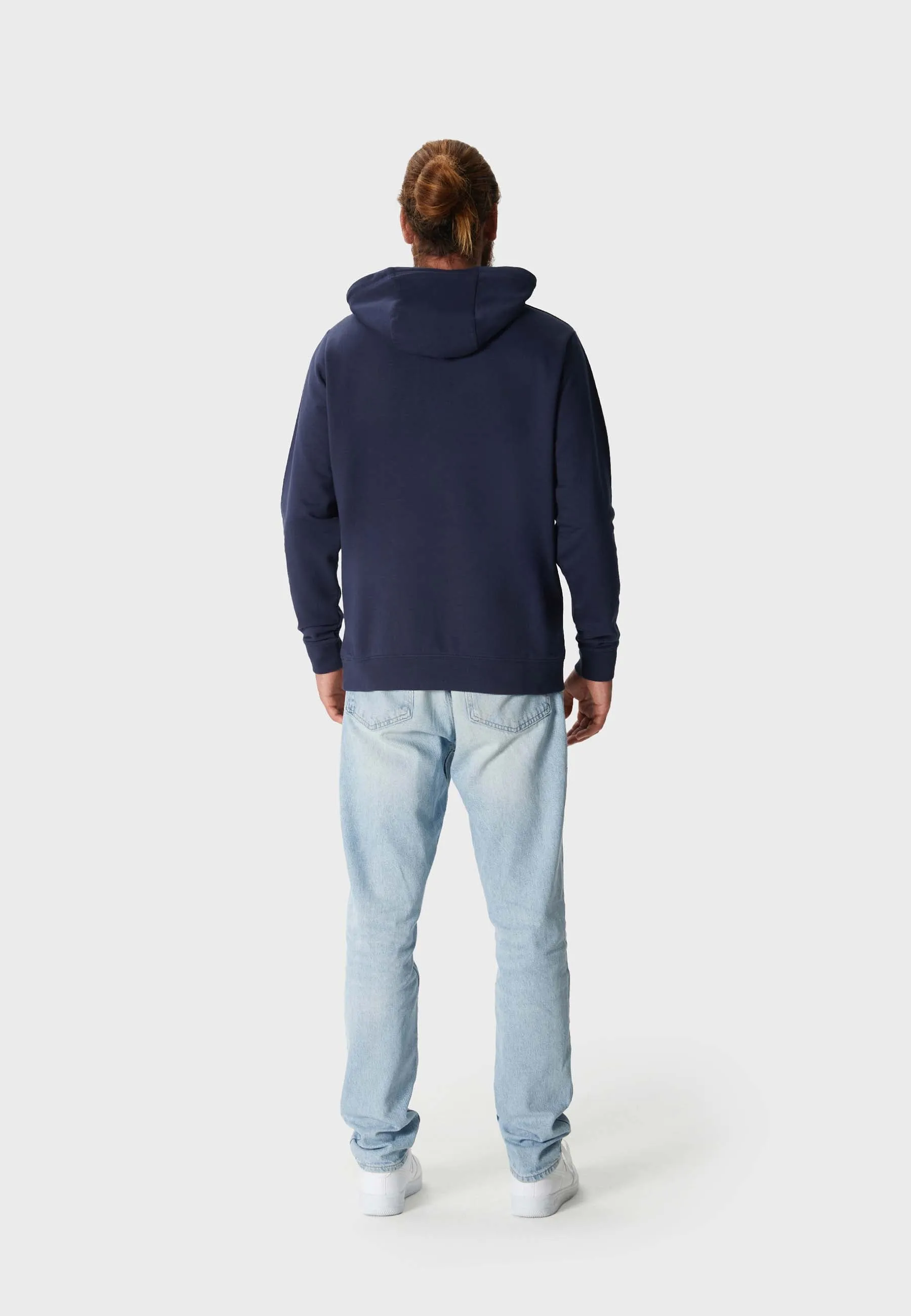 Ramen Skull Hoodie Navy Blue