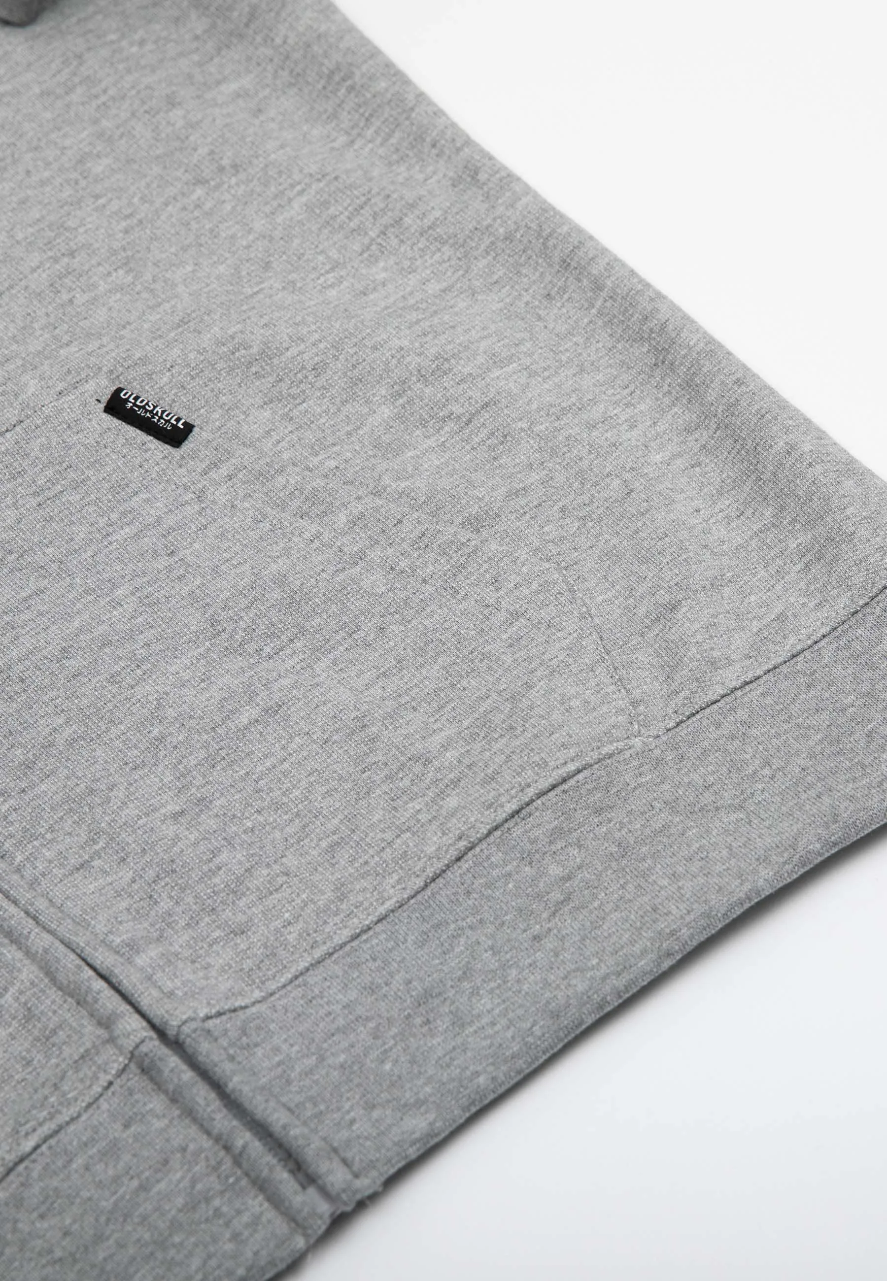 Sumo Sensation Backprint Hoodie Heather Grey