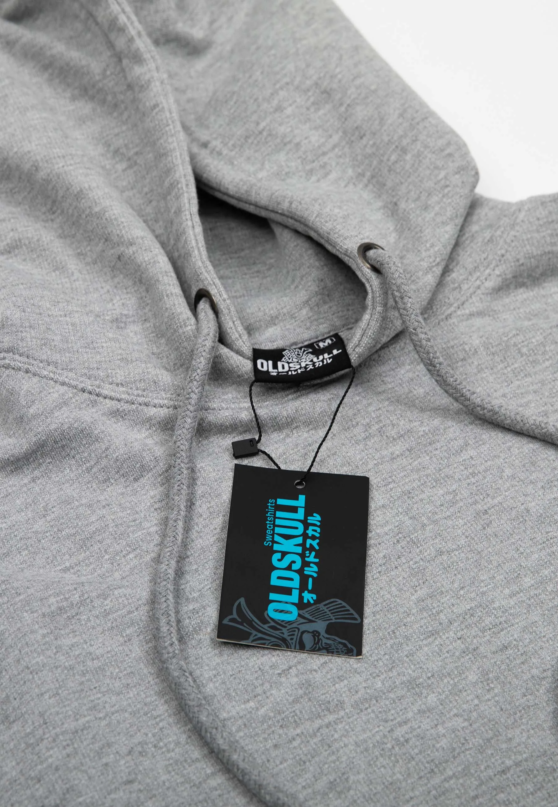 Sumo Sensation Backprint Hoodie Heather Grey